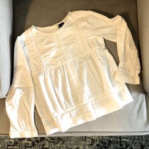 Boho Baby Gap lace detail top size 4t